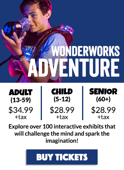 WonderWorks Panama City Beach Tickets - WW Adventure